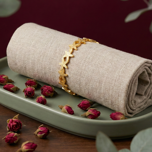 Golden Star Charm Bracelet