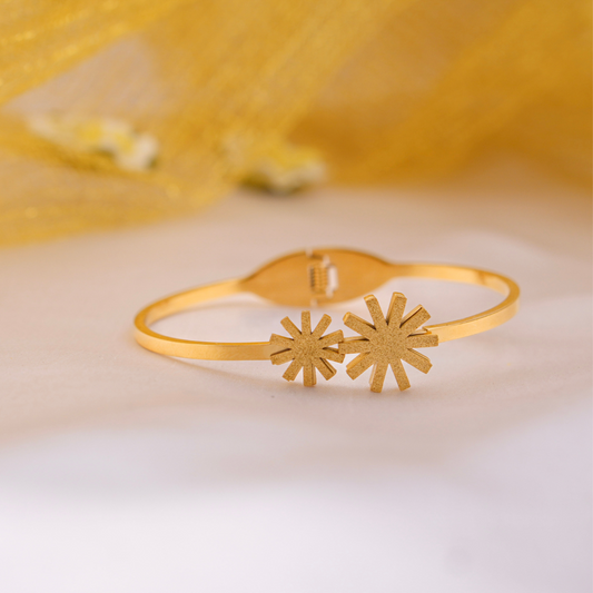 Golden Starburst Bangle